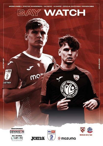Morecambe FC v Bolton Wanderers - 04/03/23
