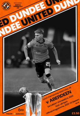 Dundee United v Aberdeen - 04/03/23