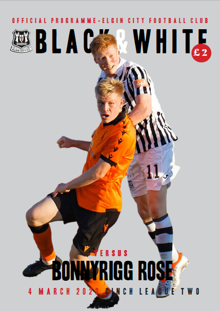 Elgin City v Bonnyrigg Rose - 04/03/23