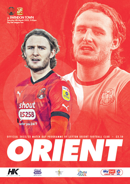 Leyton Orient v Swindon Town - 04/03/23