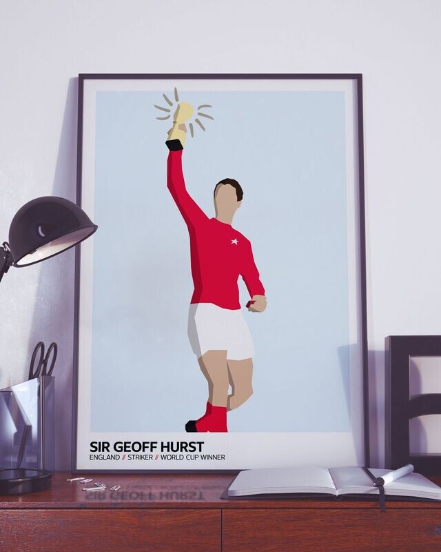 A4 POSTER - Sir Geoff Hurst