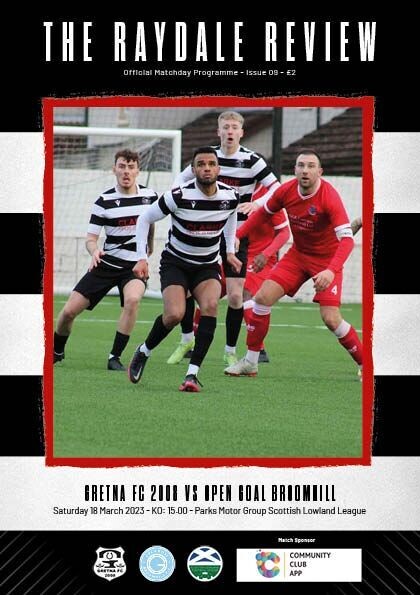 Gretna 2008 v Open Goal Broomhill - 18/03/23