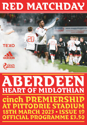Aberdeen v Heart of Midlothian - 18/03/23