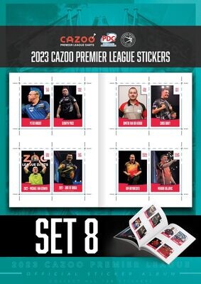 2023 Cazoo Premier League Stickers - SET EIGHT