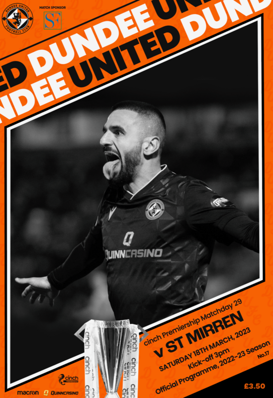 Dundee United v St Mirren - 18/03/23