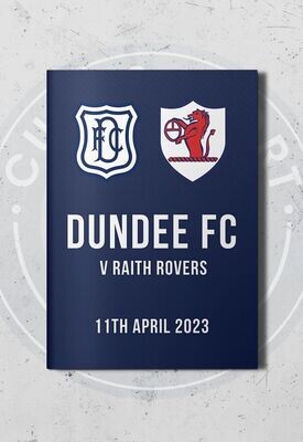 Dundee v Raith Rovers - 11/04/23