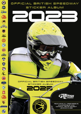 2023 Official British Speedway Sticker Album - (INCLUDES SET 1)