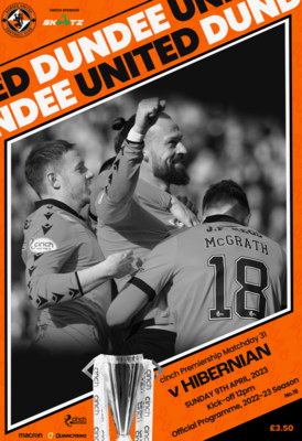 Dundee United v Hibernian - 09/04/23