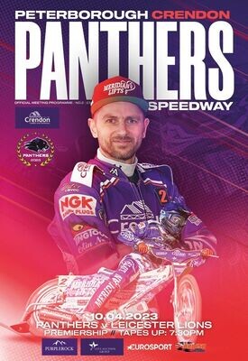 Peterborough Panthers v Leicester Lions - 10/04/23
