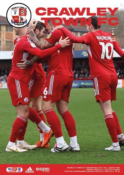 Crawley Town v Bradford City - 07/04/23