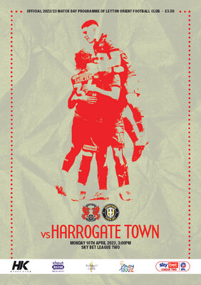 Leyton Orient v Harrogate Town - 10/04/23