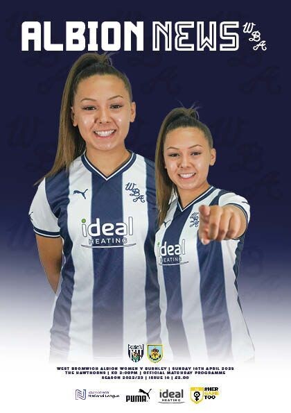 West Bromwich Albion Women v Burnley - 16/04/23