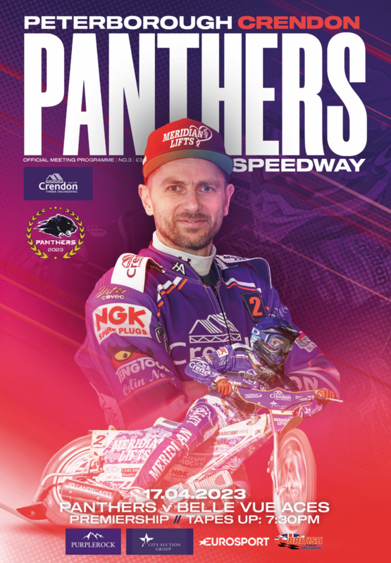 Peterborough Panthers v Belle Vue Aces INSERT - 17/04/23