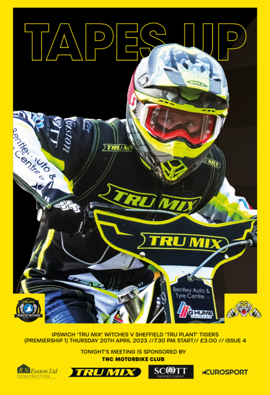 Ipswich Witches v Sheffield Tigers - 20/04/23