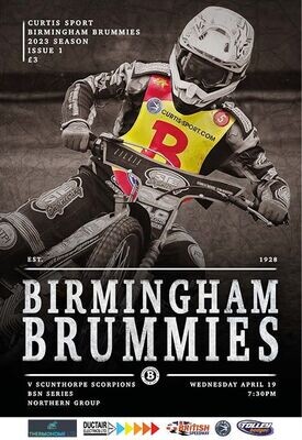 Birmingham Brummies v Scunthorpe Scorpions - 19/04/23