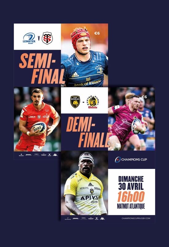 2023 Heineken Champions Cup Semi-Finals TWIN OFFER