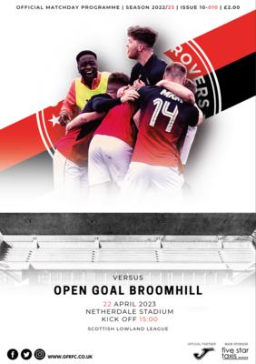 Gala Fairydean Rovers v Open Goal Broomhill - 22/04/23