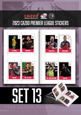 2023 Cazoo Premier League Stickers - SET 13