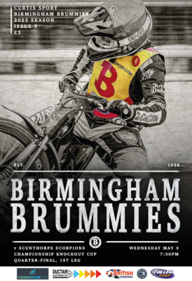 Birmingham Brummies v Scunthorpe Scorpions - 03/05/23
