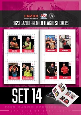 2023 Cazoo Premier League Stickers - SET 14