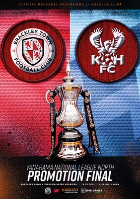 2023 Vanarama National League NORTH Final - Brackley Town v Kidderminster Harriers - 14/05/23