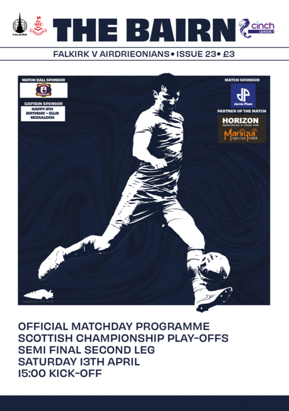 Falkirk v Airdrieonians - 13/05/23