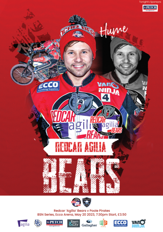 Redcar Bears v Poole Pirates - 20/05/23