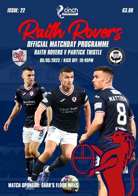 Raith Rovers v Partick Thistle - 05/05/23