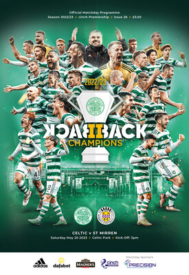 Celtic v St Mirren - 20/05/23
