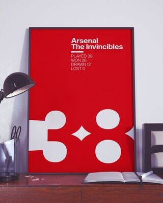 A4 POSTER - Arsenal The Invincibles