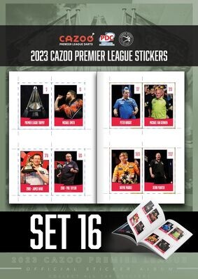 2023 Cazoo Premier League Stickers - SET 16