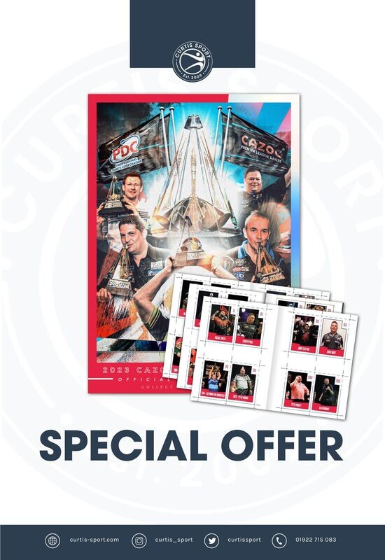 Complete 2023 Cazoo Premier League Official Sticker Album + Sticker Sets - SPECIAL OFFER