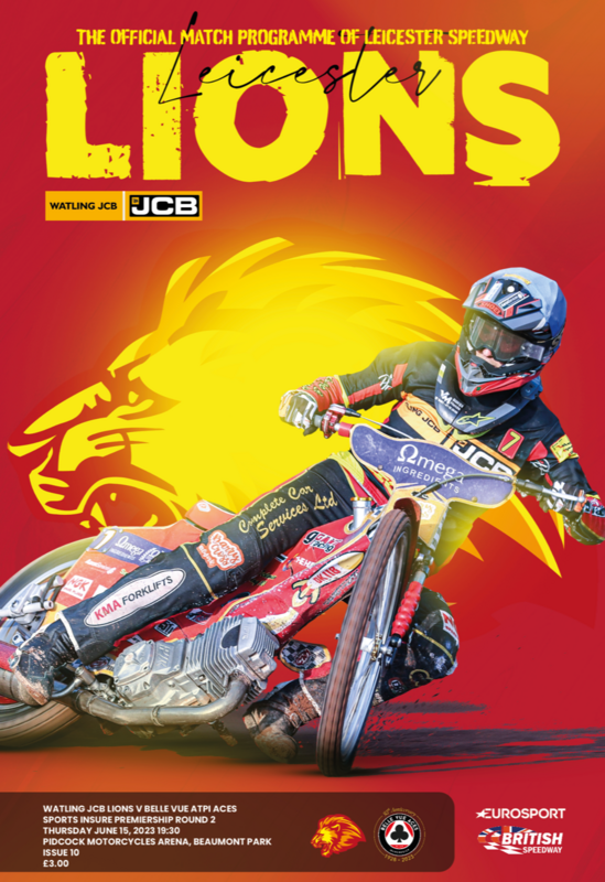 Leicester Lions v Belle Vue Aces - 15/06/23