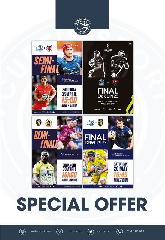 2023 EPCR Finals Bundle (x4) - SPECIAL OFFER