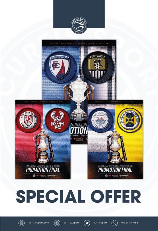 2023 Vanarama Finals Trio (x3) - SPECIAL OFFER