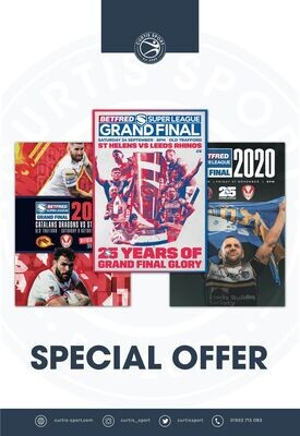 Rugby League Grand Finals Trio (x3) - SPECIAL OFFER