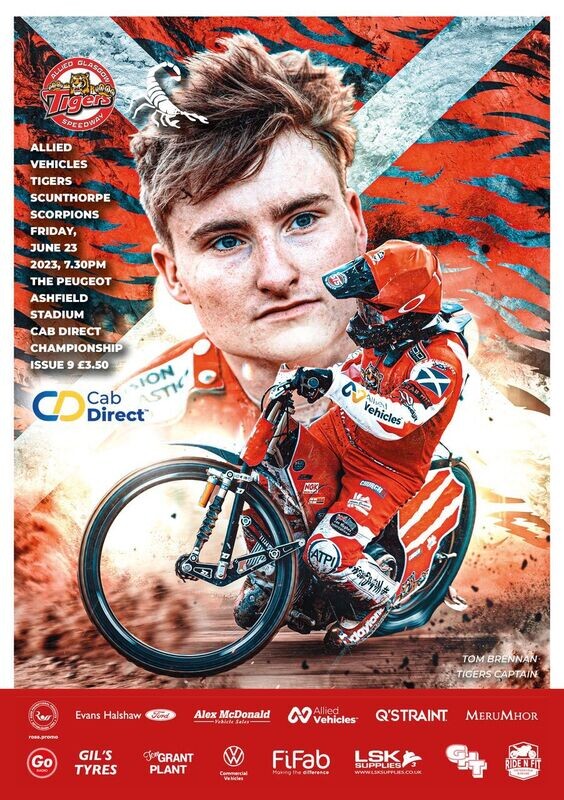 Glasgow Tigers v Scunthorpe Scorpions - 23/06/23