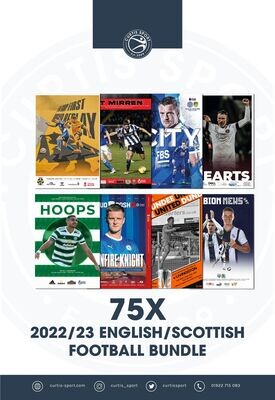 2022/23 English/Scottish Football Bundle (x75)