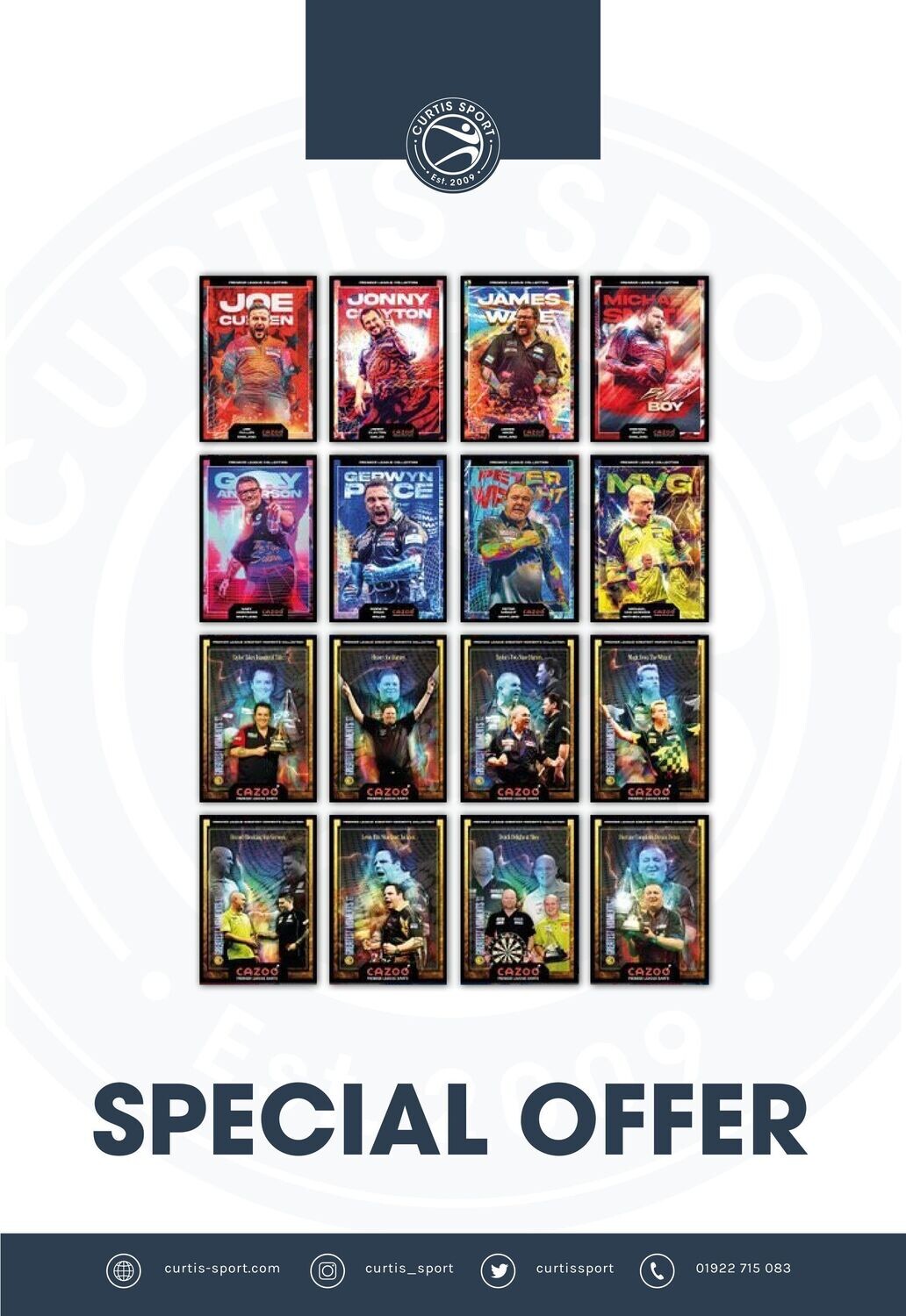 2022 PDC Premier League Collector's Cards Pack - SPECIAL OFFER