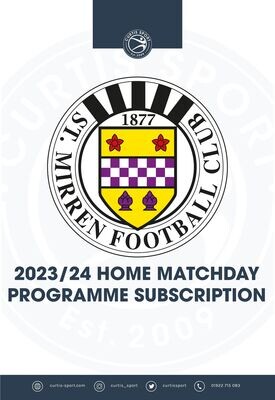 St Mirren 2023/24 Home Subscription