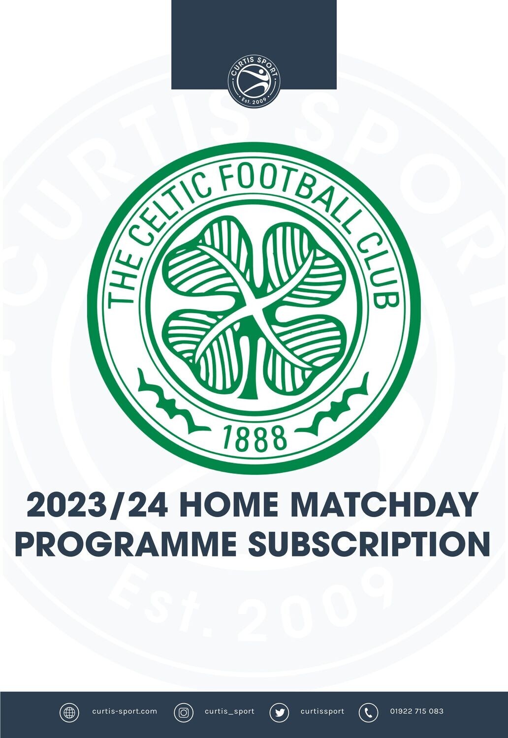 Celtic FC 2023/24 Home Subscription