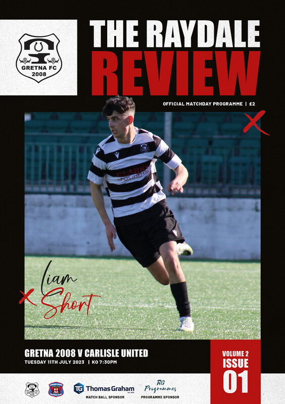 Gretna 2008 v Carlisle United - 11/07/23