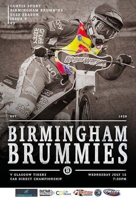 Birmingham Brummies v Glasgow Tigers - 12/07/23