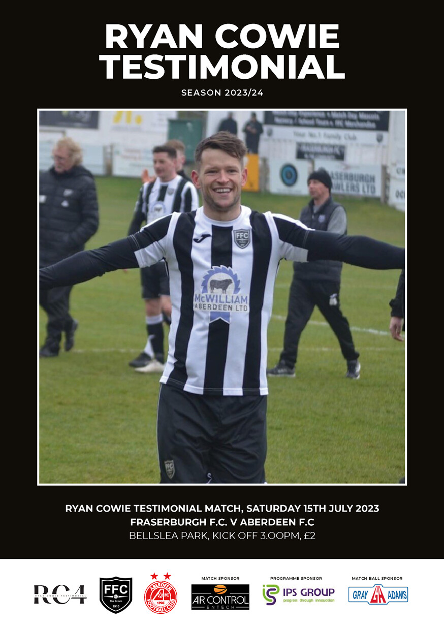Fraserburgh FC v Aberdeen FC - Ryan Cowie Testimonial - 15/07/23