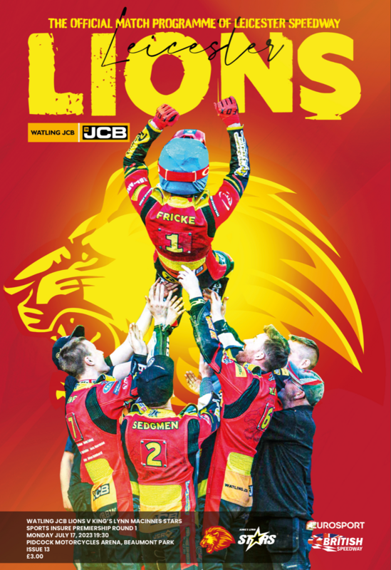 Leicester Lions v King's Lynn Stars - 17/07/23