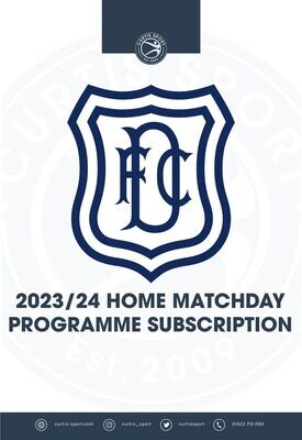 Dundee FC 2023/24 Home Subscription