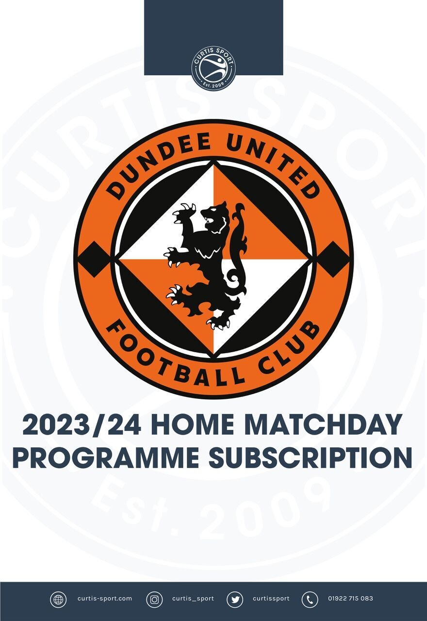 Dundee United 2023/24 Home Subscription