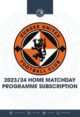Dundee United 2023/24 Home Subscription