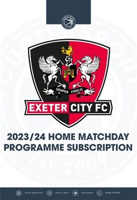 Exeter City 2023/24 Home Subscription