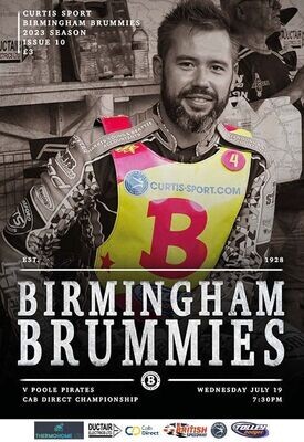 Birmingham Brummies v Poole Pirates - 19/07/23